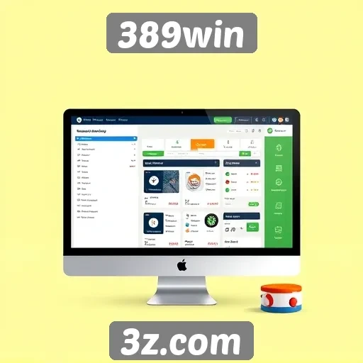 Análise da interface do usuário do 389win