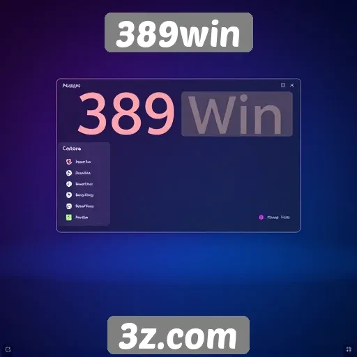 389win apresenta nova interface para usuários